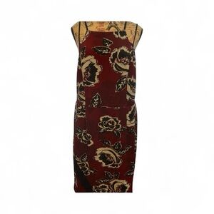 City Chic Black and Red Sheath Dress Spaghetti Strap